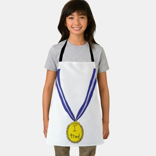 メダルを取った エプロン (インサイチュ)