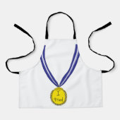 メダルを取った エプロン (正面)