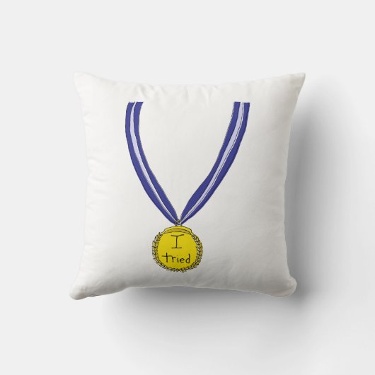 メダルを取った クッション (裏面)