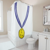 メダルを取った シャワーカーテン (インサイチュ)