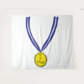 メダルを取った タペストリー (正面(横))