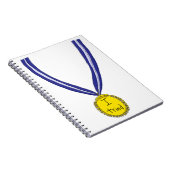 メダルを取った ノートブック (右側)