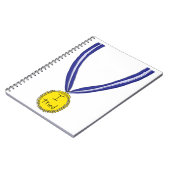 メダルを取った ノートブック (左側)