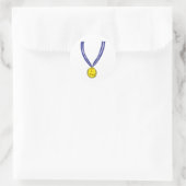 メダルを取った ラウンドシール (バッグ)