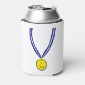 メダルを取った 缶クーラー (缶裏面)