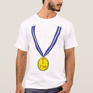 メダルを取った Tシャツ