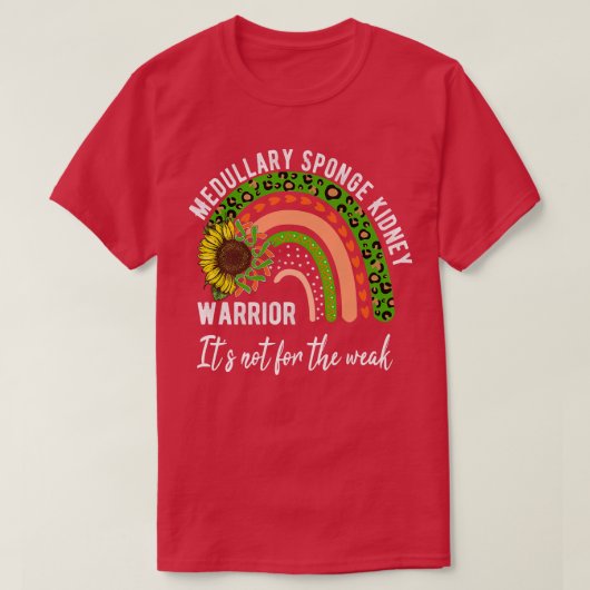 メダルリースポンジ腎臓シャツ、認識度シャツP Tシャツ (デザイン正面)