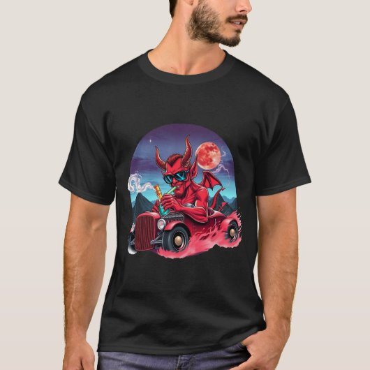 メダルレッドデビル改造 Tシャツ (正面)