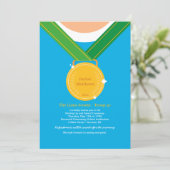 メダル受賞者/受賞式の招待状 招待状 (スタンド正面)