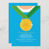 メダル受賞者/受賞式の招待状 招待状 (正面/裏面)