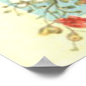 メダル忘れのメモリアルデーの花 ポスター (角)