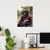 メダル、知恵、そして噛まれた遺産 ポスター (ホームオフィス)