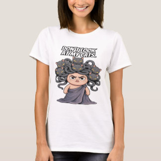 メッおもしろいサ猫好きは猫を見ない Tシャツ