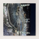 メッカのカアバにあるハッジ巡礼者の空中眺め ジグソーパズル (横)