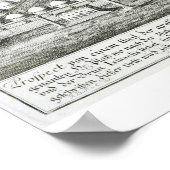 メッカの眺め「Entwurf einer historischen Ar」より ポスター (角)