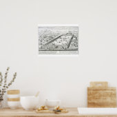 メッカの眺め「Entwurf einer historischen Ar」より ポスター (キッチン)