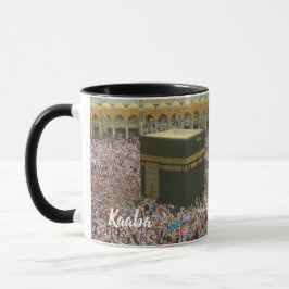 メッカのKaaba Hajのパノラマ式のマグ マグカップ