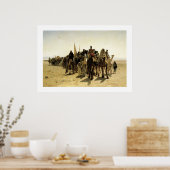 メッカへ行く巡礼者 ポスター (キッチン)