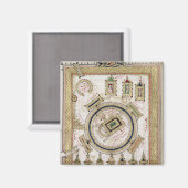 メッカ素晴らしのモスク マグネット (正面/裏面)