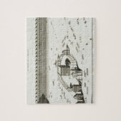 メッカ(版木、銅版、版画)の寺院 ジグソーパズル (縦)