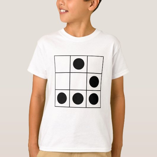 "メッキ師"のハッカーの紋章 Tシャツ (正面)