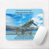 メッサーシュミット Bf 109G-2 マウスパッド (マウス)