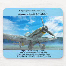 メッサーシュミット Bf 109G-2 マウスパッド