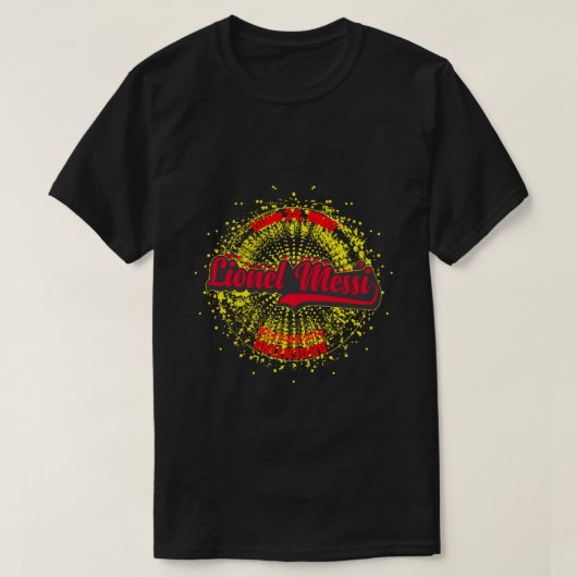 メッシを探す Tシャツ (デザイン正面)