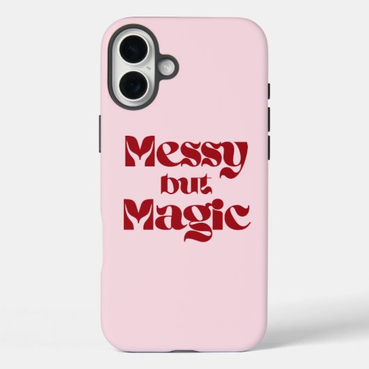 メッシィ・バット・マジック Case-Mate iPhoneケース (裏面)