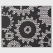 メッシュギアラップ紙 ラッピングペーパー (フラット)