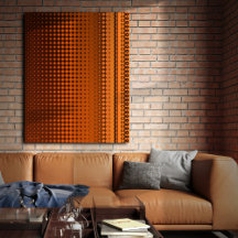 メッシュ抽象芸術キャンバスラッププリント