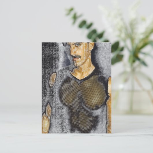 メッシュ ポストカード (スタンド正面)