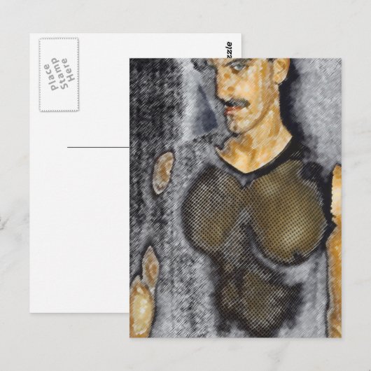 メッシュ ポストカード (正面/裏面)