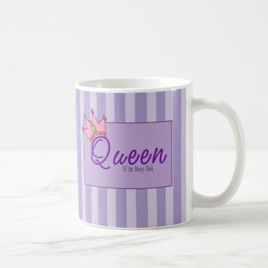 メッシーデスクマグの女王 コーヒーマグカップ (右)