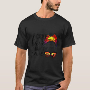 メッシーバンキャンプヘアドー気にンキング引用文 Tシャツ