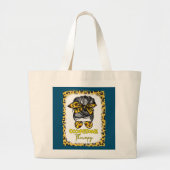 メッシーバンコワーキングセラピーへセラピスト ラージトートバッグ (正面)