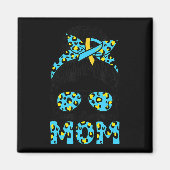 メッシーバンサングラスヒョウ下症候群認識度 マグネット (正面)