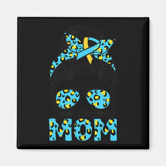 メッシーバンサングラスヒョウ下症候群認識度 マグネット (正面)