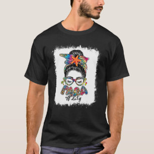 メッシーバンヒョウ絞り染めパラオフデューティサマー Tシャツ