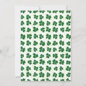 メッシーバンラッキーワンの誕生日の女の子 サンキューカード (裏面)