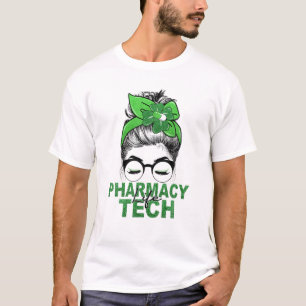 メッシーバンラッキー薬局技術薬剤師セントパトリック Tシャツ