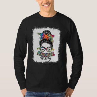 メッシーバンレオパード絞り染め校長オフデューティシューム Tシャツ