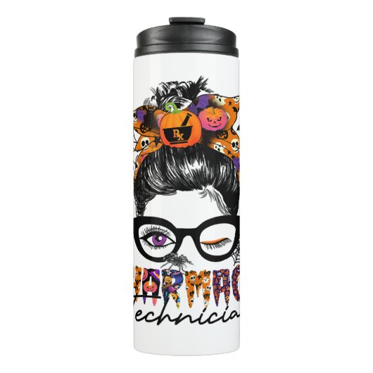 メッシーバン薬局テクニシャンハローウィンパーティ タンブラー (正面)
