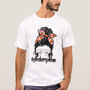 メッシーパンヘアサングラスバンダナアーチェリーマムワメ Tシャツ