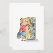 メッシーベッドルーム 招待状 (正面/裏面)