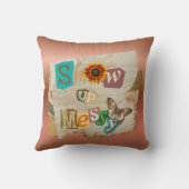 メッシーボホ装飾用クッション クッション (裏面)