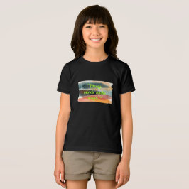 メッシーマインドは魔法を生む | 抽象的なブラシストロークアート トライブレンドＴシャツ