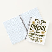 メッシーママ引用文-ヴィンテージタイポグラフィ ノートブック (内部)