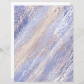 メッシー抽象芸術ブルーベージュスクラ絵を描ップブック紙 (正面/裏面)