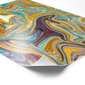 メッシー絵画抽象芸術 |最高の抽象芸術 フォトプリント            (角)